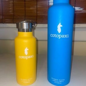 YELLOW - Cotopaxi aluminum water bottle 17 oz.